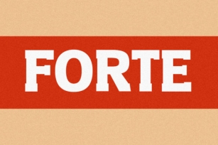 Forte Font Download