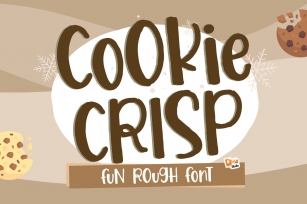 Cookie Crisp - Fun Rough Font Font Download