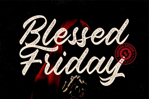 Blessed Friday Script Typeface Font Download