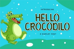 Hello Crocodilo Font Download