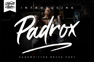 Padrox - Handwritten Brush Font Font Download