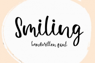Smiling Font Download