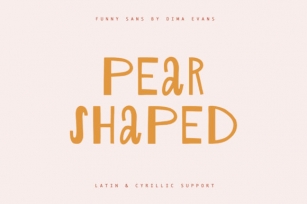 Pear Shaped Font Download