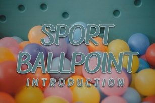 Sport Ballpoint Font Download