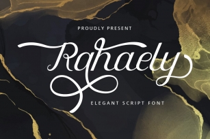 Rahaely - Elegant Script Font Font Download