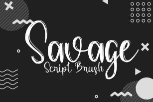 Savage Love Script Brush Font Font Download