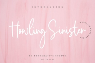 Howling Sinister Font Download