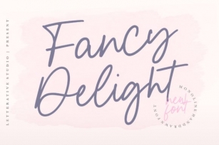 Fancy Delight Font Download