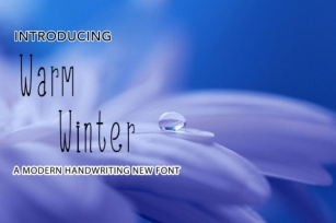 Warm Winter Font Download