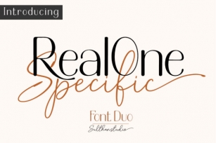 Real One Specific Font Download