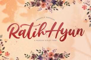Ratih Hyun - Lovely Calligraphy Font Font Download