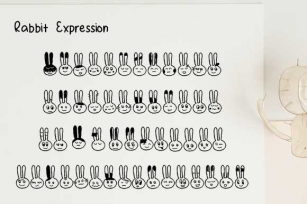 Rabbit Expression Font Download