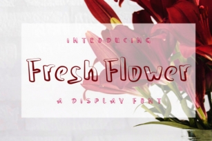 Fresh Flower Font Download