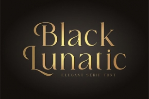 Black Lunatic Font Download