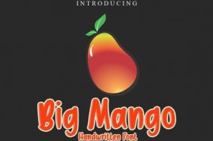 Big Mango Font Download