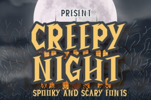 Creepy Night Font Download