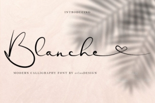 Blanche Font Download