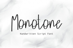Monotone Font Download