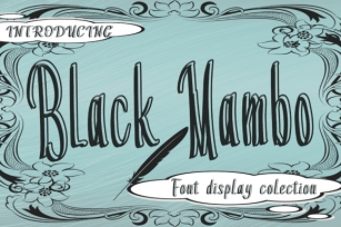 Black Mambo Font Download