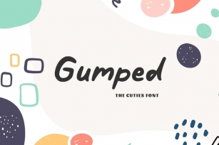 Gumped - The Cuties Font Font Download