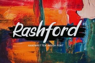 Rashford Handwritten Brush Font Font Download