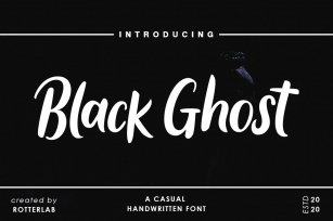 Black Ghost Font Download