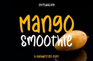 Mango Smoothie Font Download
