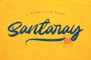 Santaray - A Versatile Font Font Download