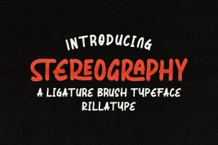 Stereography Font Download