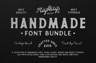 Handmade Bundle + Extras Font Download