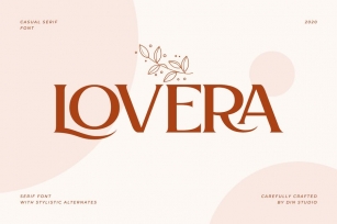 Lovera-Elegant Serif Font Font Download