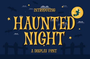 Haunted Night Font Download
