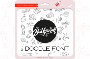 Bathroom Doodles - Dingbats Font Font Download
