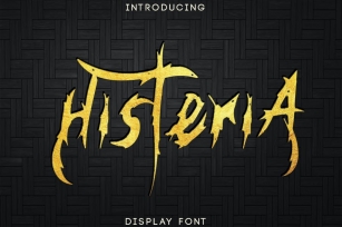 Histeria Typeface Font Download