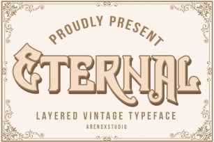 Eternal Layer Vintagge Typeface Font Download