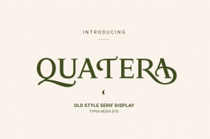 Quatera Display Serif Font Download