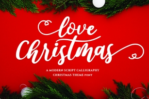 Love Christmas Font Download
