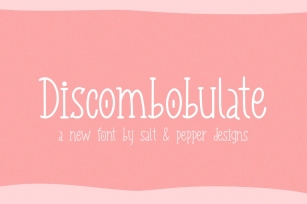 Discombobulate Font Download
