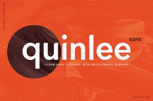 Quinlee - Versatile Sans Serif Font Download