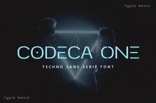 Codeca One - Techno Sans Font Download