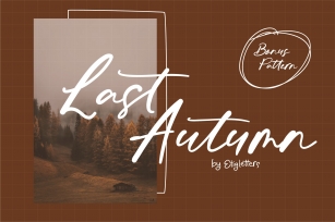 Last Autumn Font Download