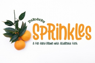 Sprinkles - Hand-Drawn Font Font Download