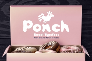 Ponch font and graphics Font Download