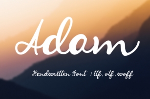 Adam Font Download