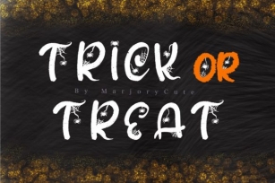 Trick or Treat Font Download