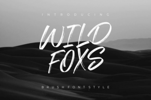 Wild Foxs Font Download