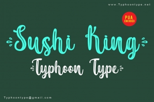 Sushi King font Font Download