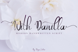 With Danilla Font Download