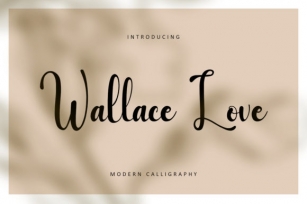 Wallace Love Font Download