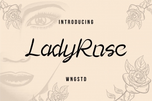 Lady Rose - Modern Script Font Download